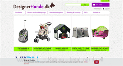 Desktop Screenshot of designerhunde.dk